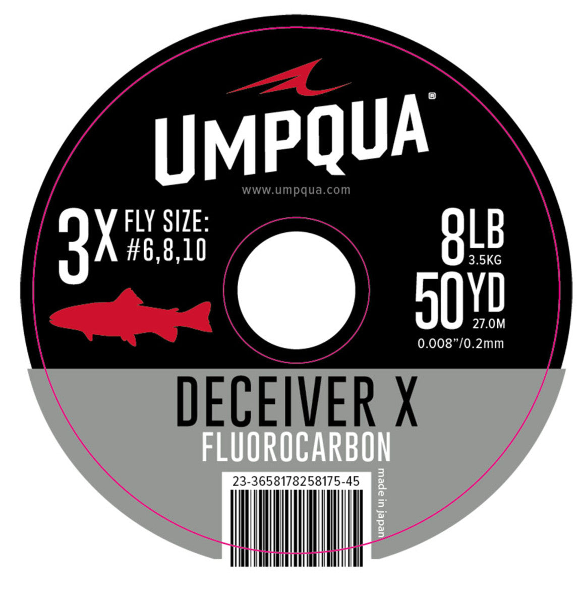 Umpqua Deceiver X Fluorocarbon