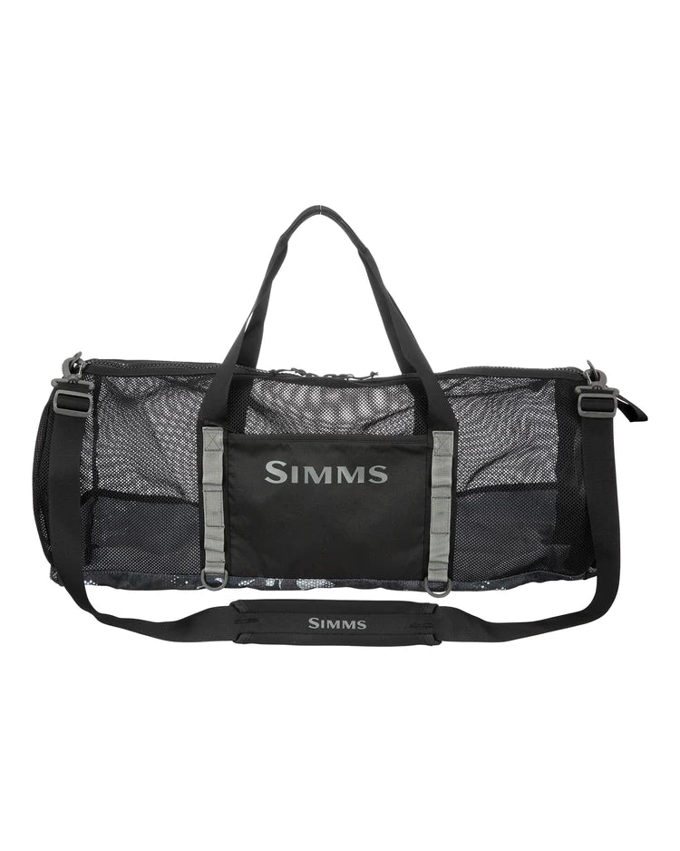 simms シムス　CHALLENGER Mesh Duffel 60L新品 Amazon.com: Simms Challenger Mesh Duffel - 60L Black 60L