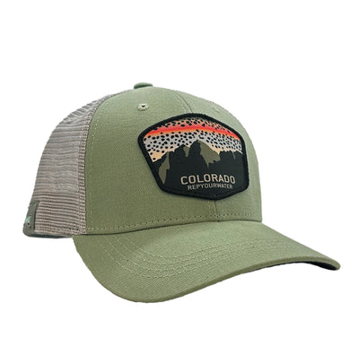 Rep Your Water Colorado Mountain Hat