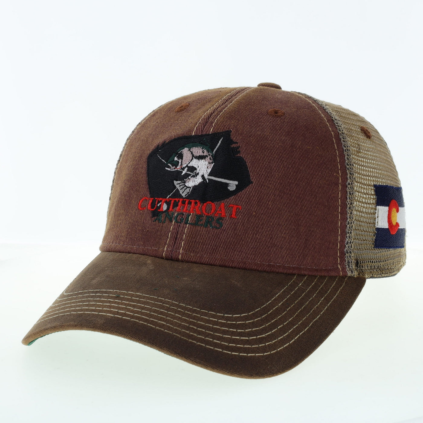 Legacy Cutthroat Anglers WXA Waxed Cotton Trucker Hat