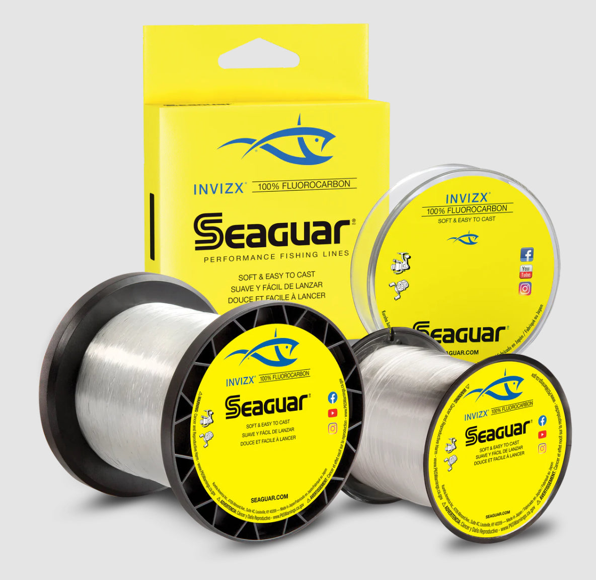 Seaguar INVIZX Fluorocarbon Line