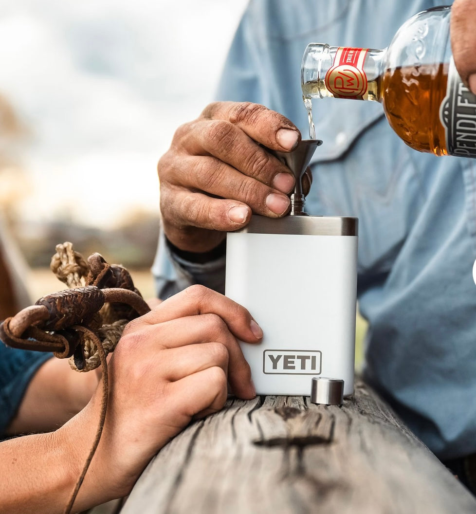 Yeti Flask and Funnel