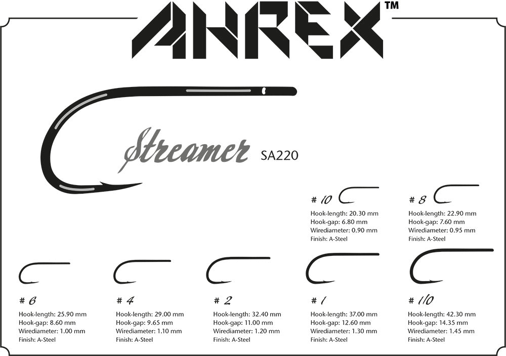Ahrex SA220 Salt Streamer Hook