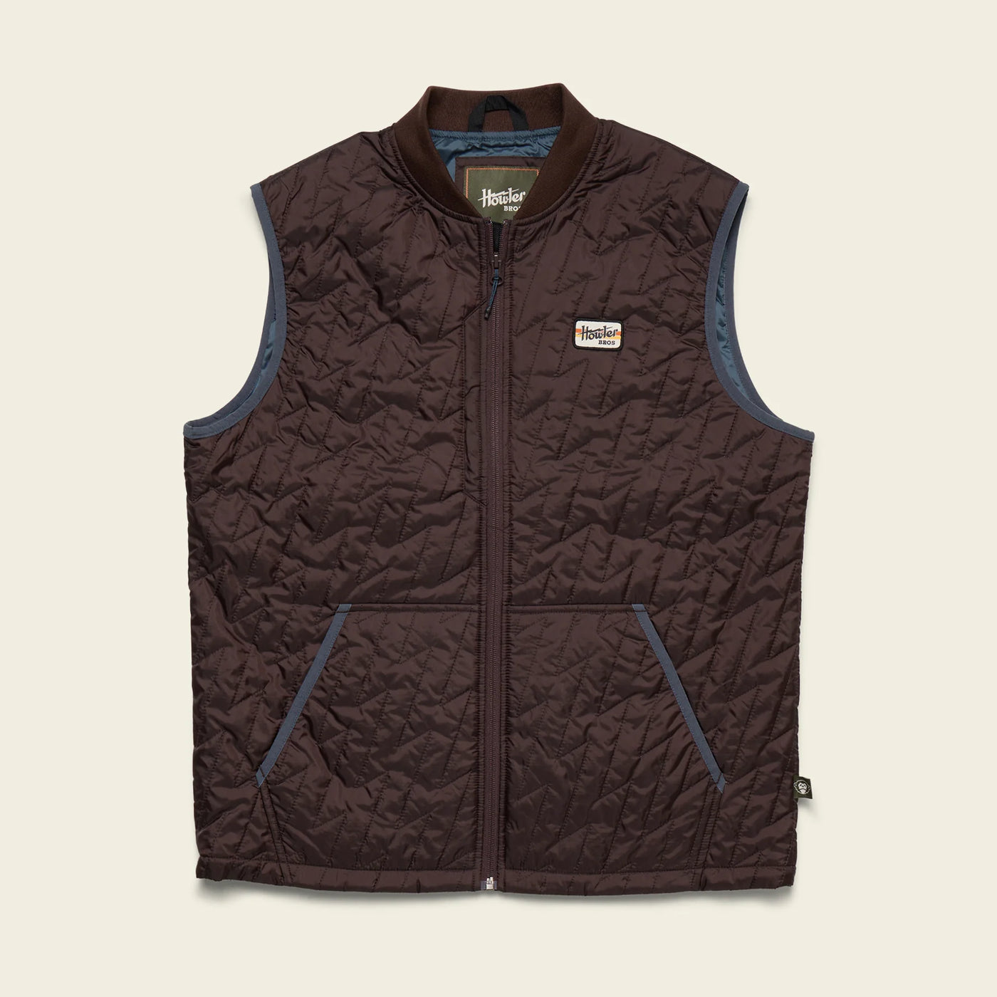 Howler Brothers Lightning Quilted Vest: Bark