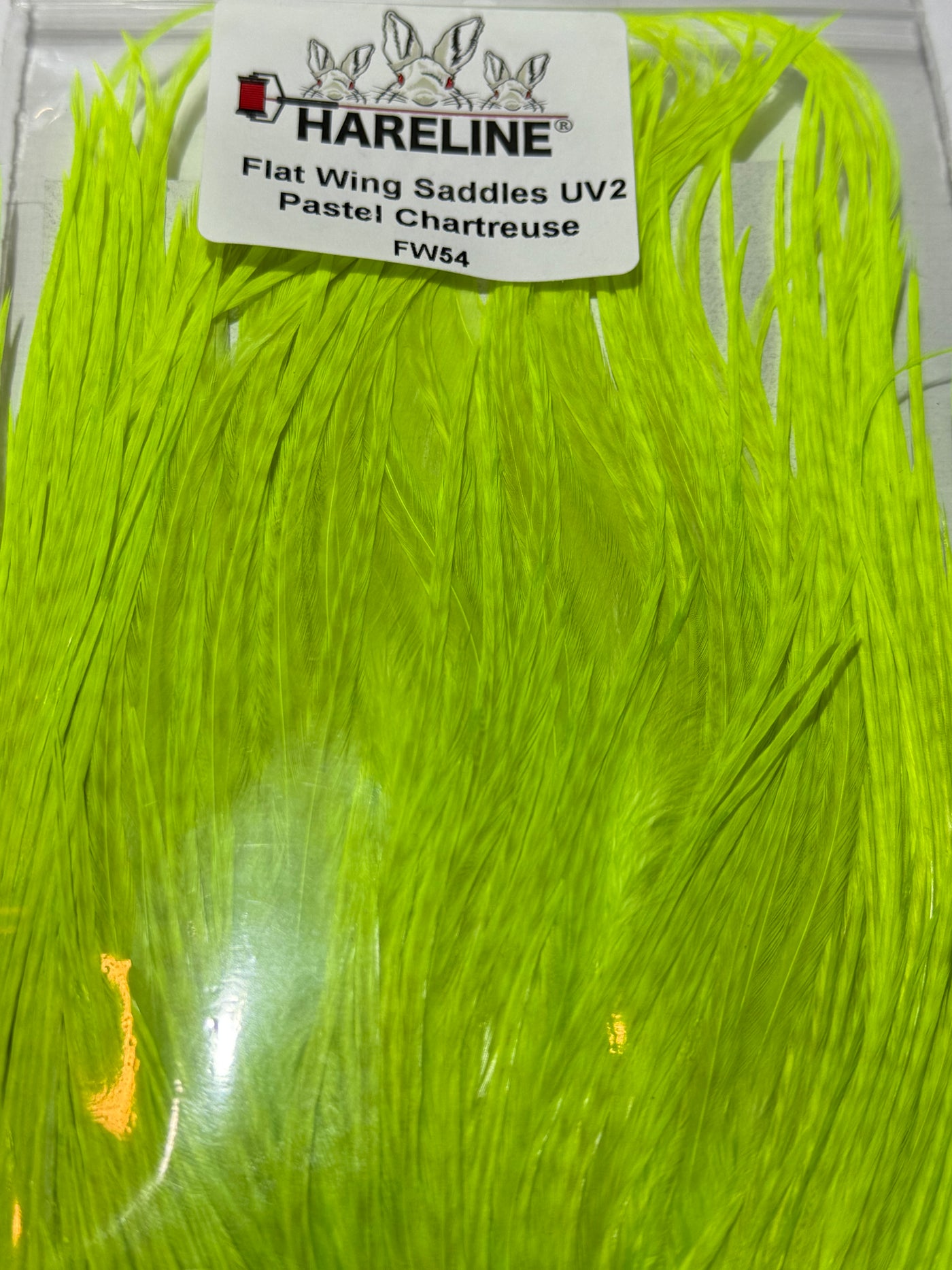 Hareline DUbbin UV2 Flat Wing Saddles