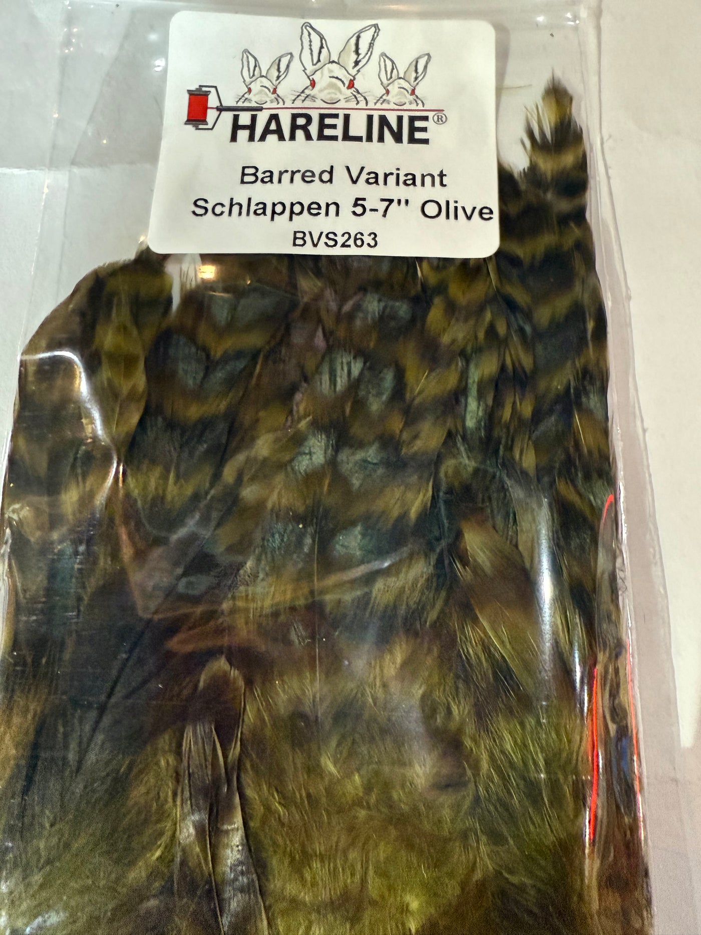 Hareline Dubbin Barred Schlappen