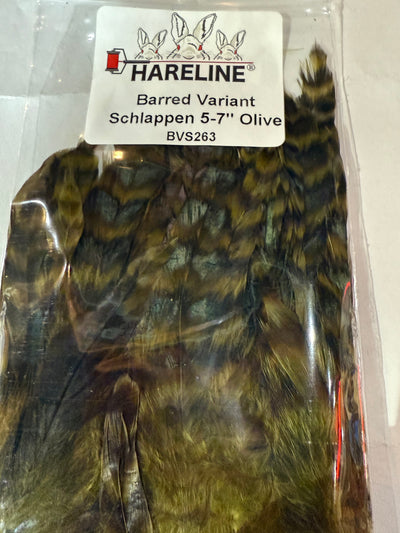 Hareline Dubbin Barred Schlappen