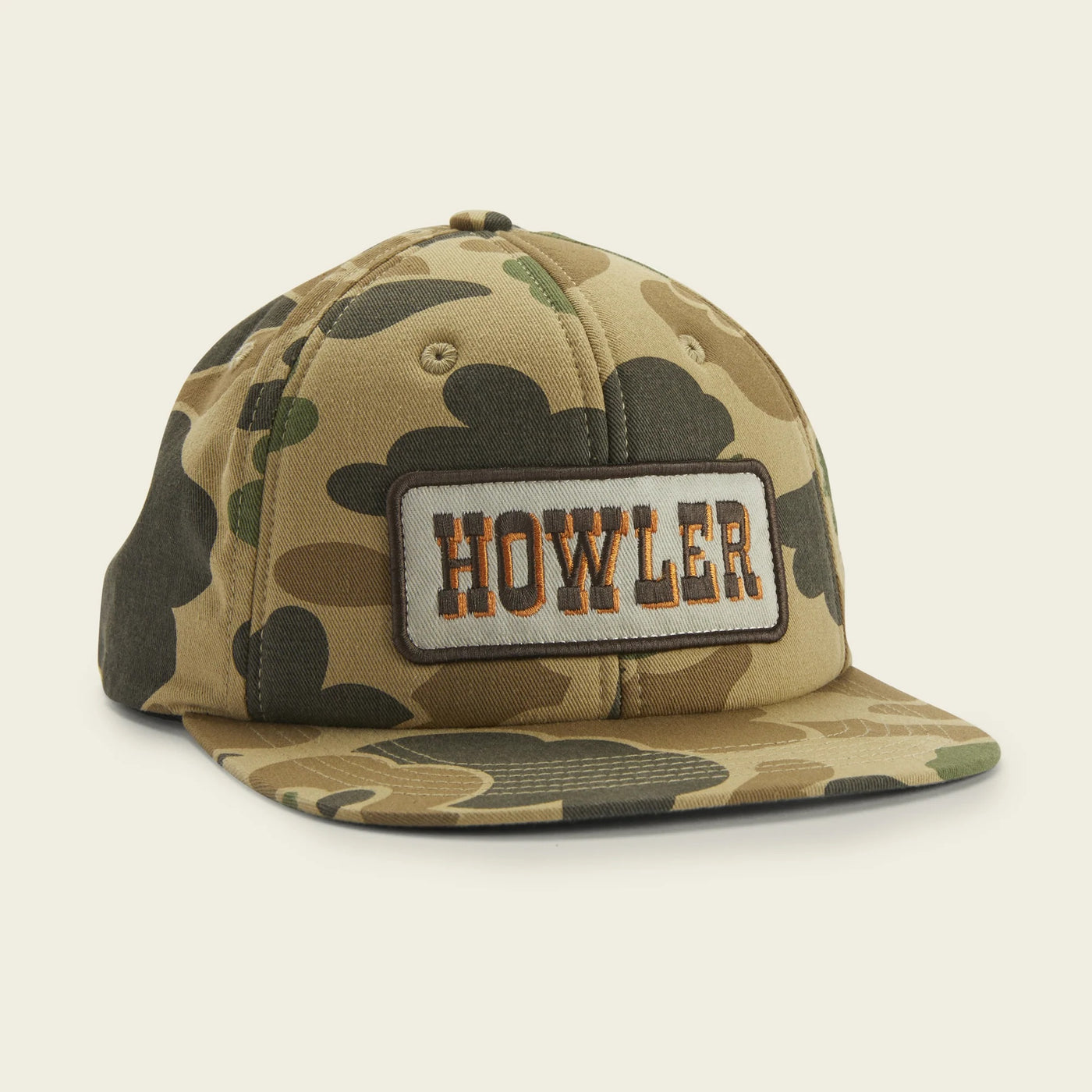 Howler Slab Serif Structured Snapback Hat