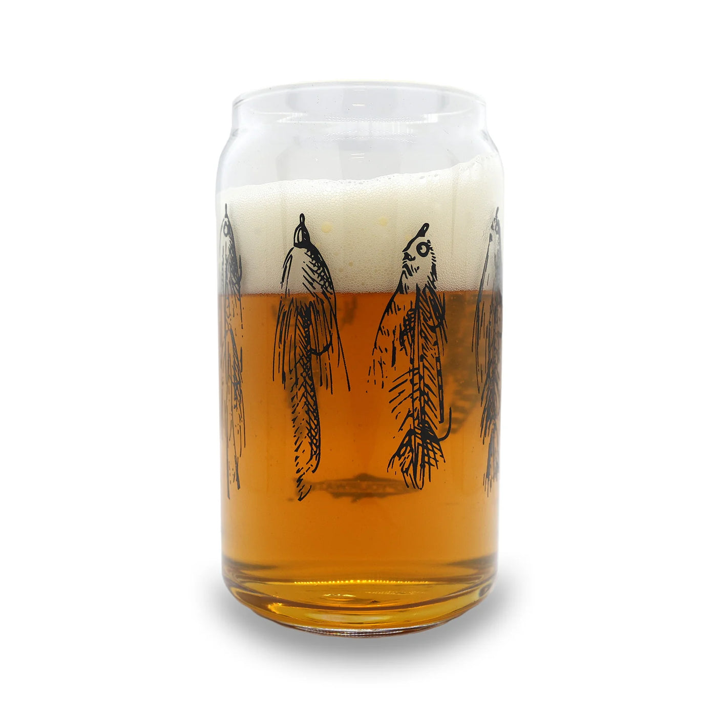 Rep Your Water Beer Can Glass