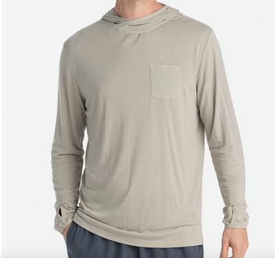 Free Fly Men's Bamboo Lightweight Hoodie On Sale 40% OFF