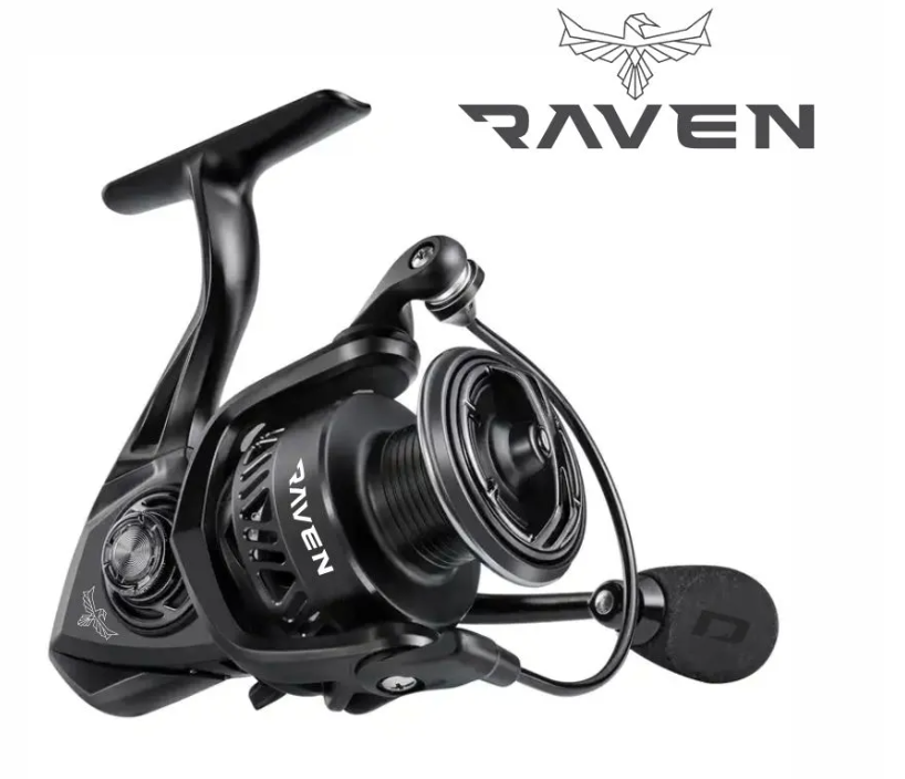 Dynamic Raven Fishing Reels Black 2000