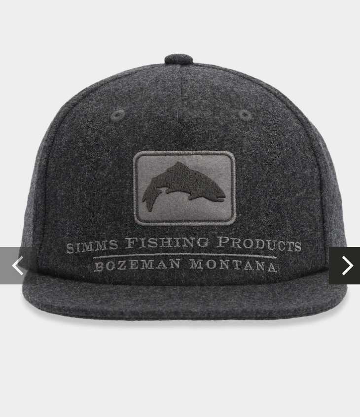 Simms Wool Trout Icon Cap