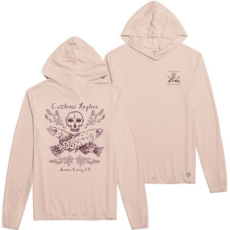 League Sundial UPF 50 Sun Hoody - Jacob Lutz "Till Death” Art