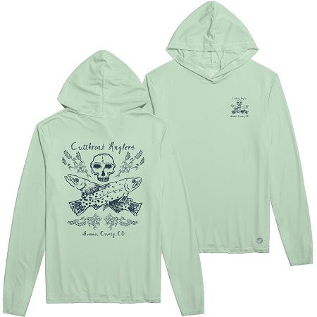 League Sundial UPF 50 Sun Hoody - Jacob Lutz "Till Death” Art