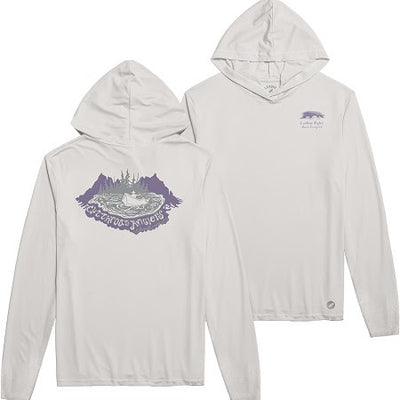 League Sundial UPF 50 Sun Hoody - Jacob Lutz "Drifting" Art