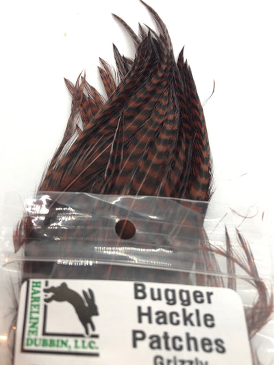 Hareline Bugger Hackle Patches