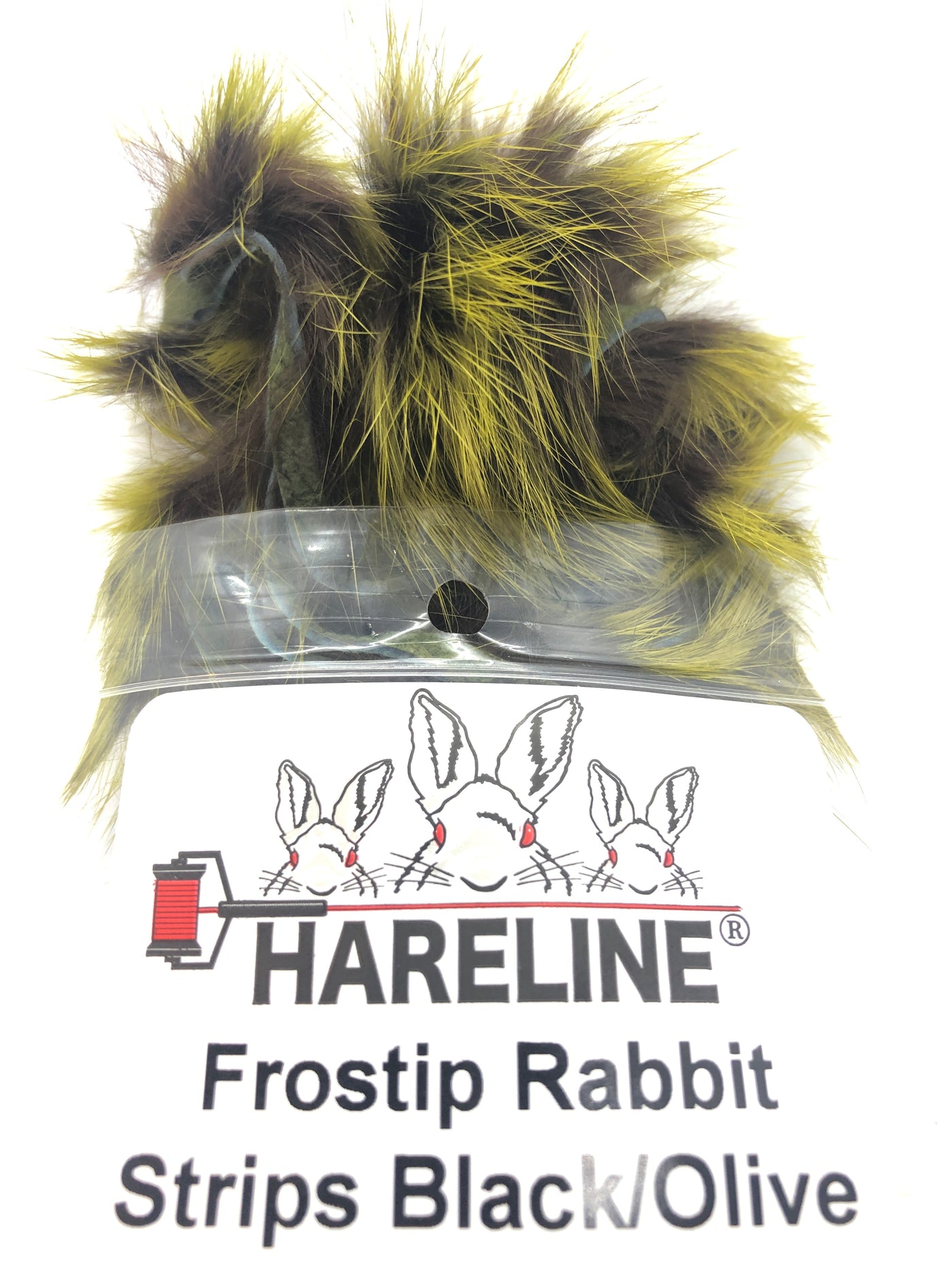 Hareline Frostip Rabbit Strips