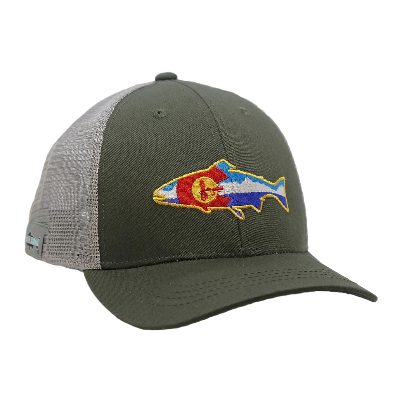Rep Your Water Colorado Fly and Mountains Hat