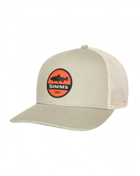 Simms Trout Patch Trucker Hat