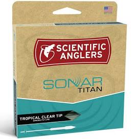 Scientific Anglers Sonar Titan Tropical Clear Tip FLy Line