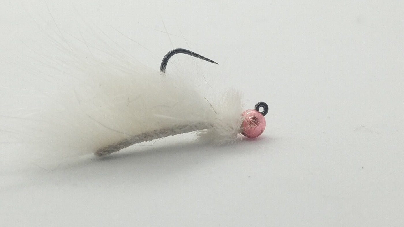 Mini Leech Jig, White Size 16