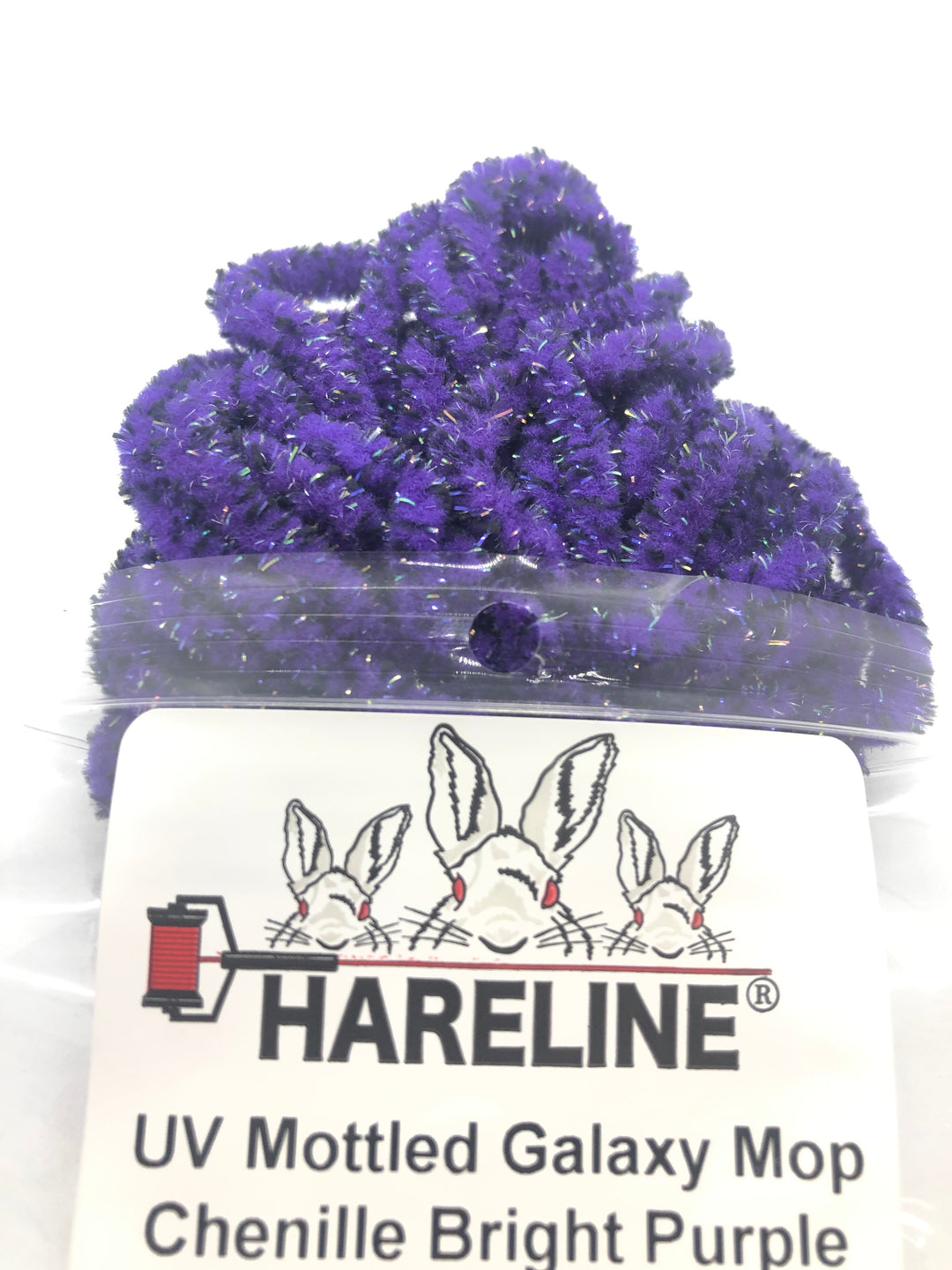 Hareline Dubbin UV Mottled Galaxy Mop Chenille – Cutthroat Anglers