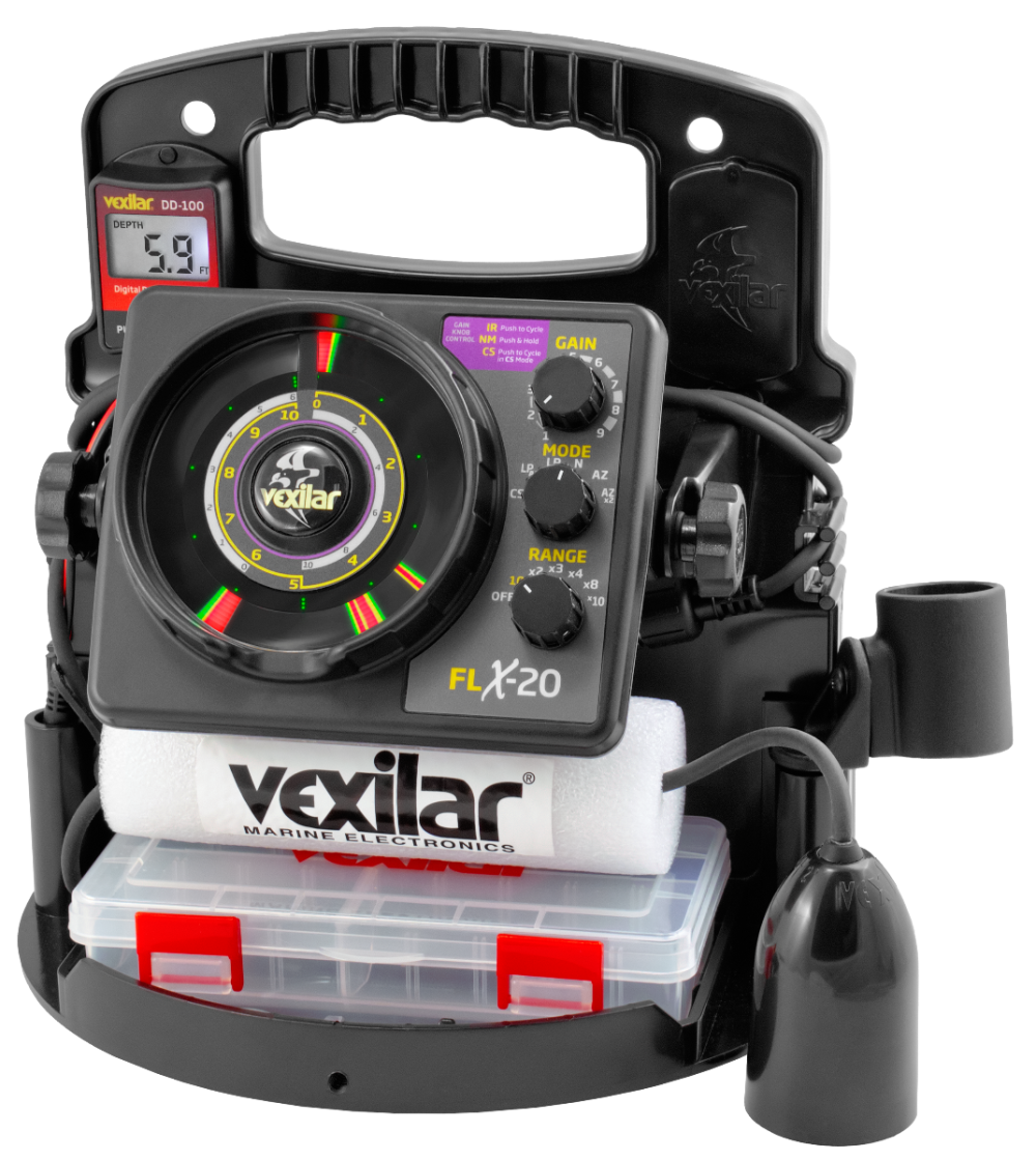 Vexilar FLX20 with 12 Degree Ice Ducer