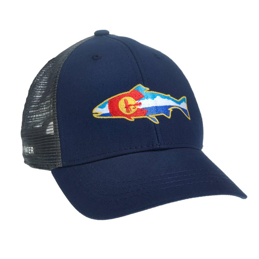 Rep Your Water Colorado Fly and Mountains Hat