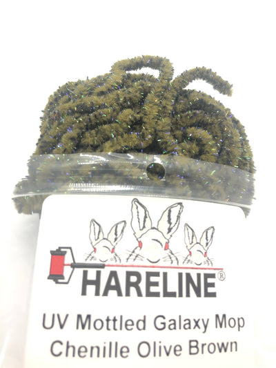 Hareline Dubbin UV Mottled Galaxy Mop Chenille