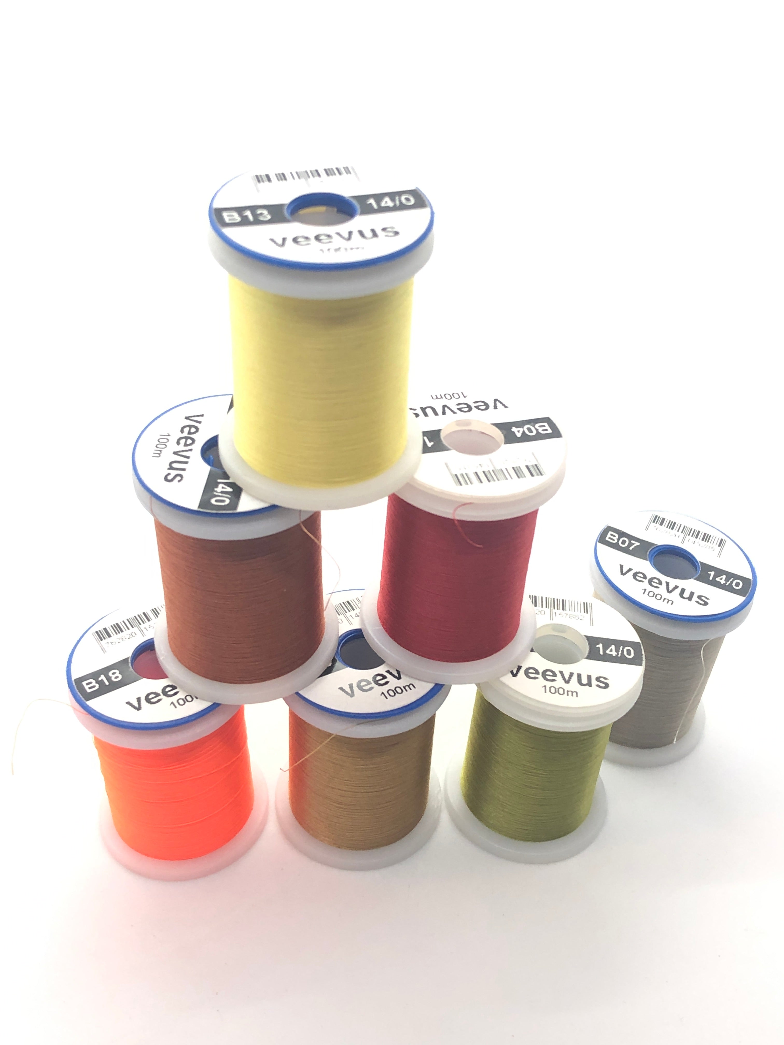 Veebus Thread Color Chart Veevus Thread 14/0 – Cutthroat Anglers