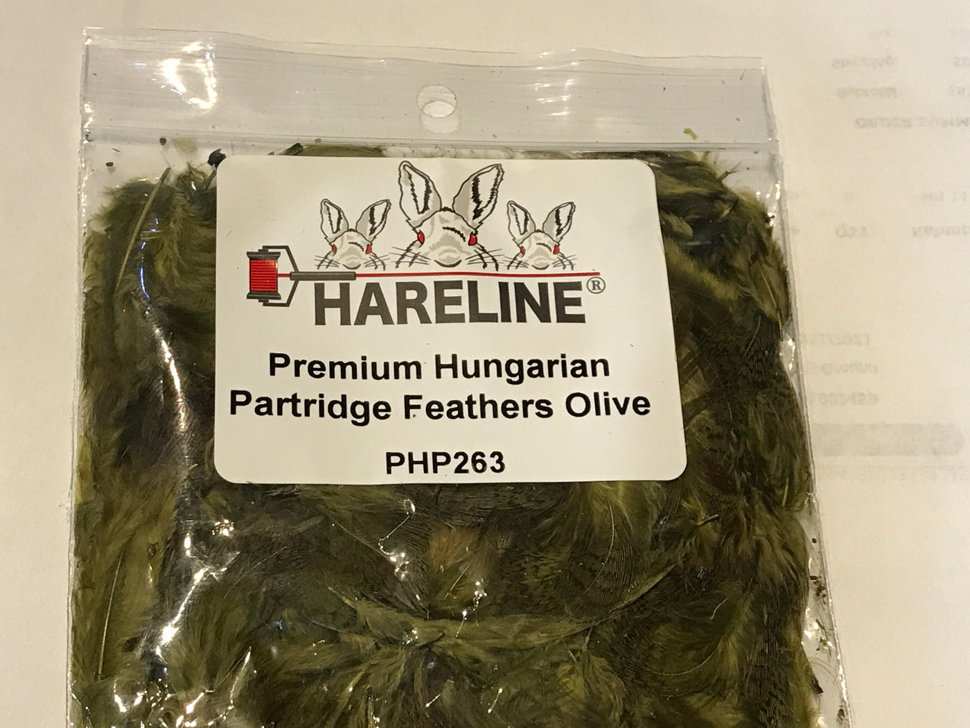 Hareline Premium Hungarian Partridge Feathers - Brown