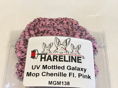 Hareline Dubbin UV Mottled Galaxy Mop Chenille
